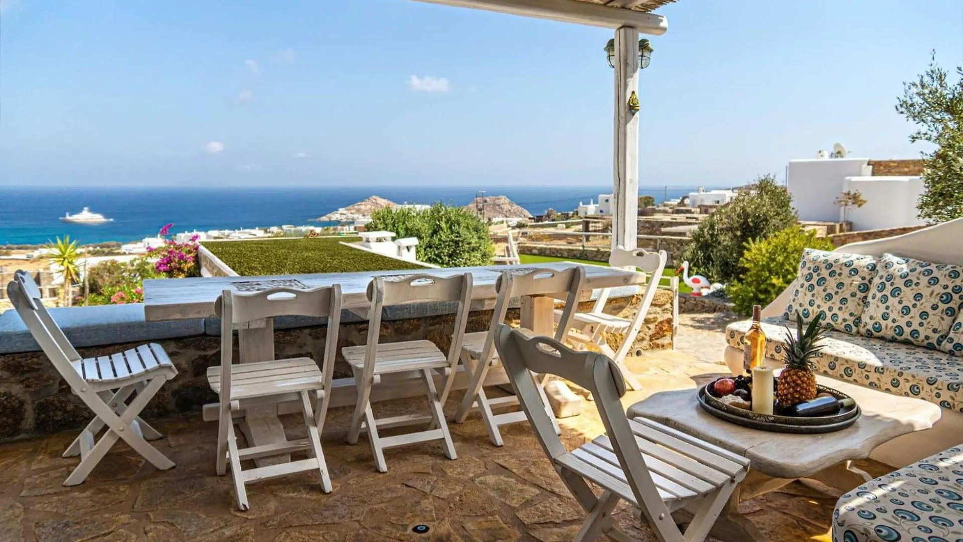 Magnificent Mykonos Apartment Apartment Nexus 2 Bedrooms Private Terrace With Jacuzzi Outdoor Dining Area Bbq Kalafatis Grèce